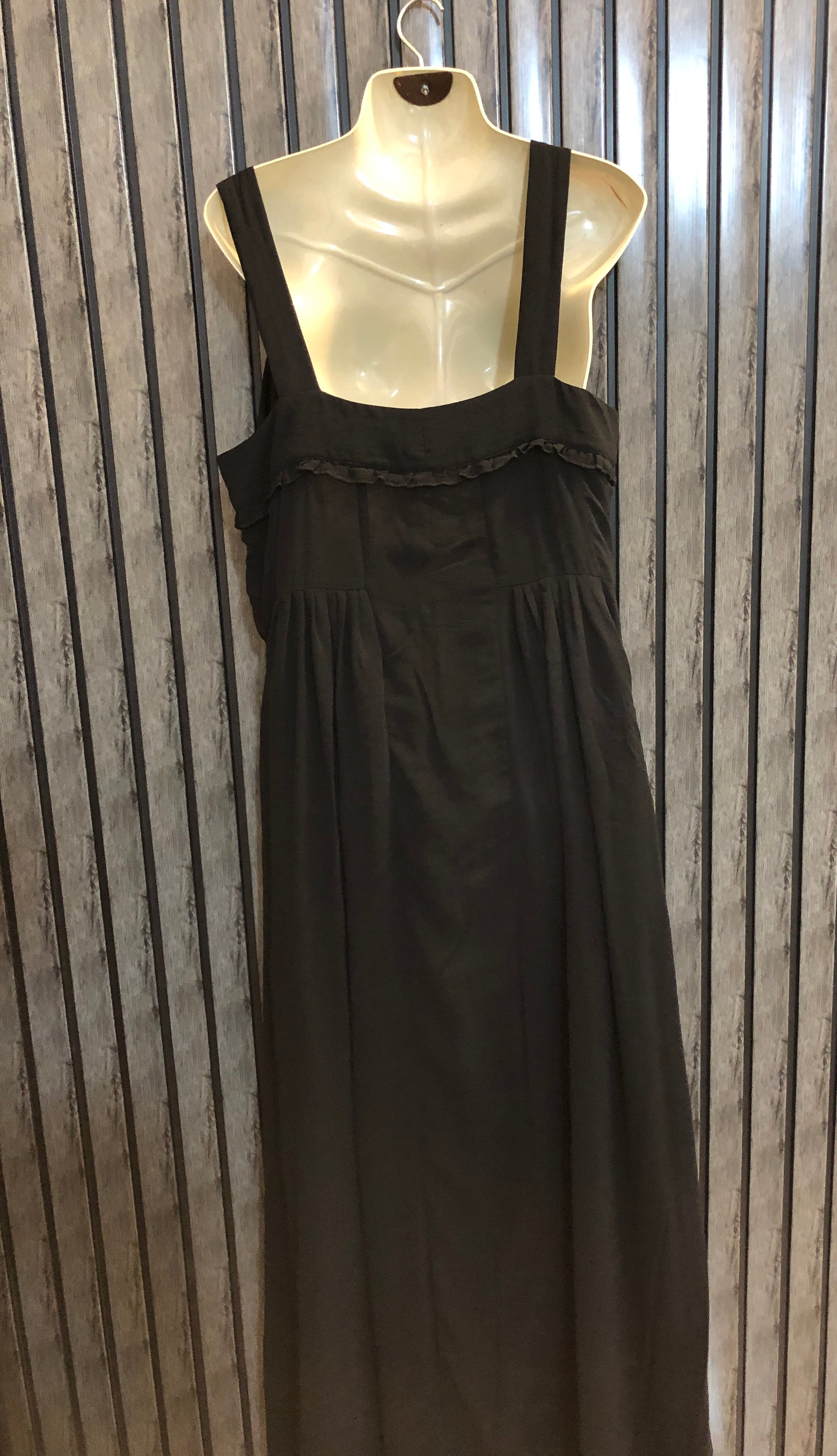 Chest 20  Length 59  Fabric Chiffon Original Foreign Brand Women’s Maxi Dress